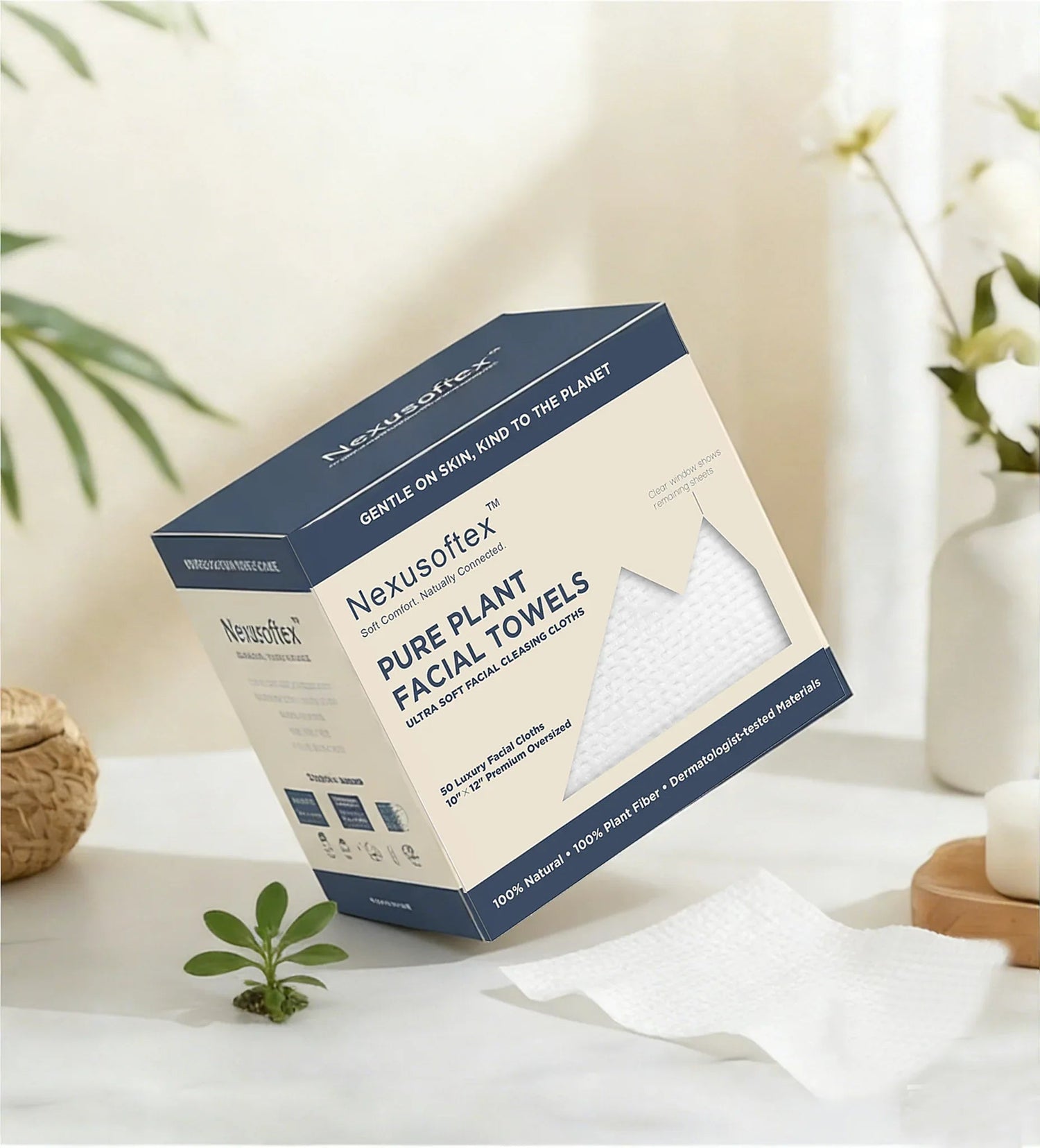 Comparison of disposable face towels vs regular washcloths for skin hygiene and care