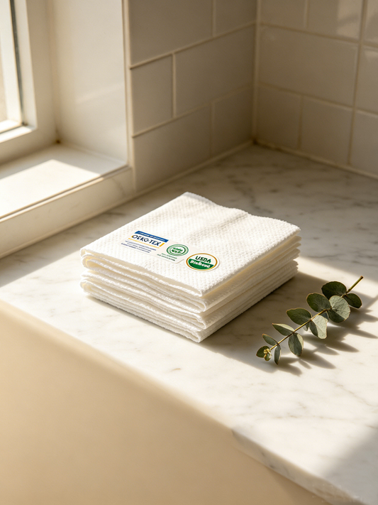Those Little Green Labels on Your Skincare Products — What They Actually Mean