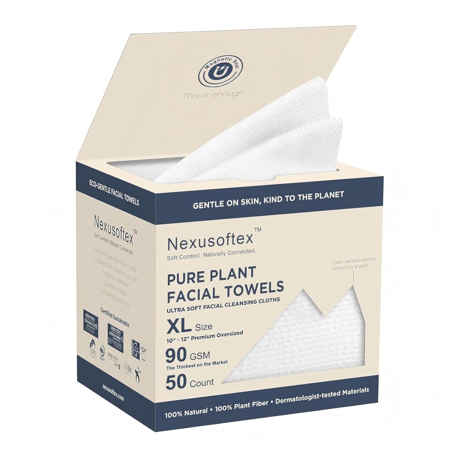 Premium Disposable Face Towels by Nexusoftex