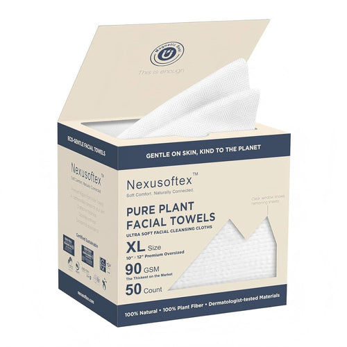 Premium disposable face towel 90gsm plant-based USDA biobased